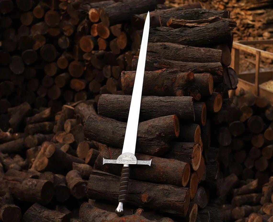 Handcrafted Highlander Sword Connor MacLeod Fantasy Clan Blade, 36”