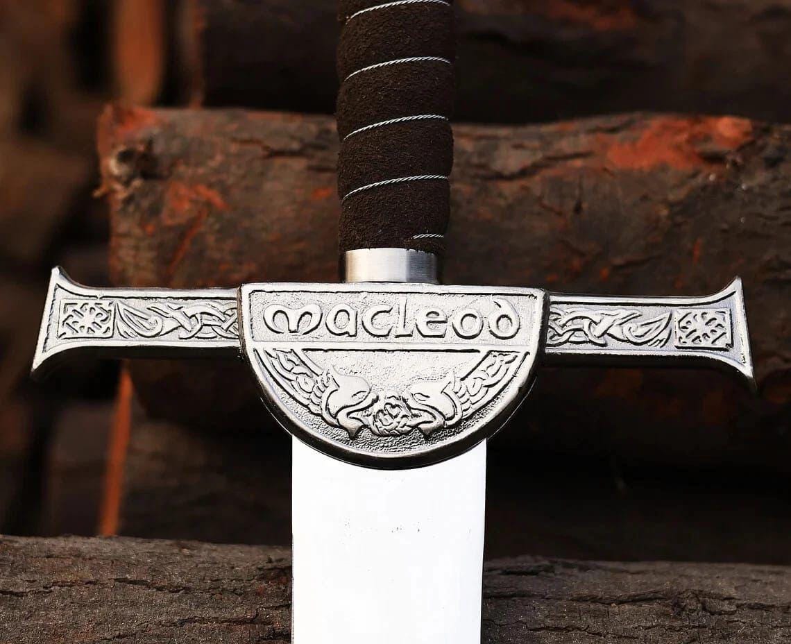 Handcrafted Highlander Sword Connor MacLeod Fantasy Clan Blade, 36”