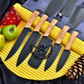 Custom Handmade D2 Forged Steel Kitchen Knives Set